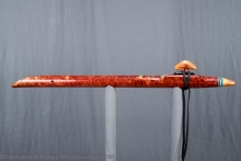 Red Mallee Burl Native American Flute, , , #K20L (33)